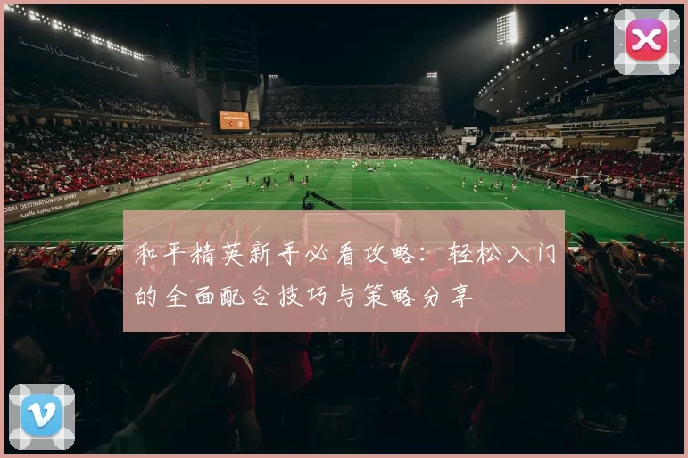 和平精英新手必看攻略：轻松入门的全面配合技巧与策略分享